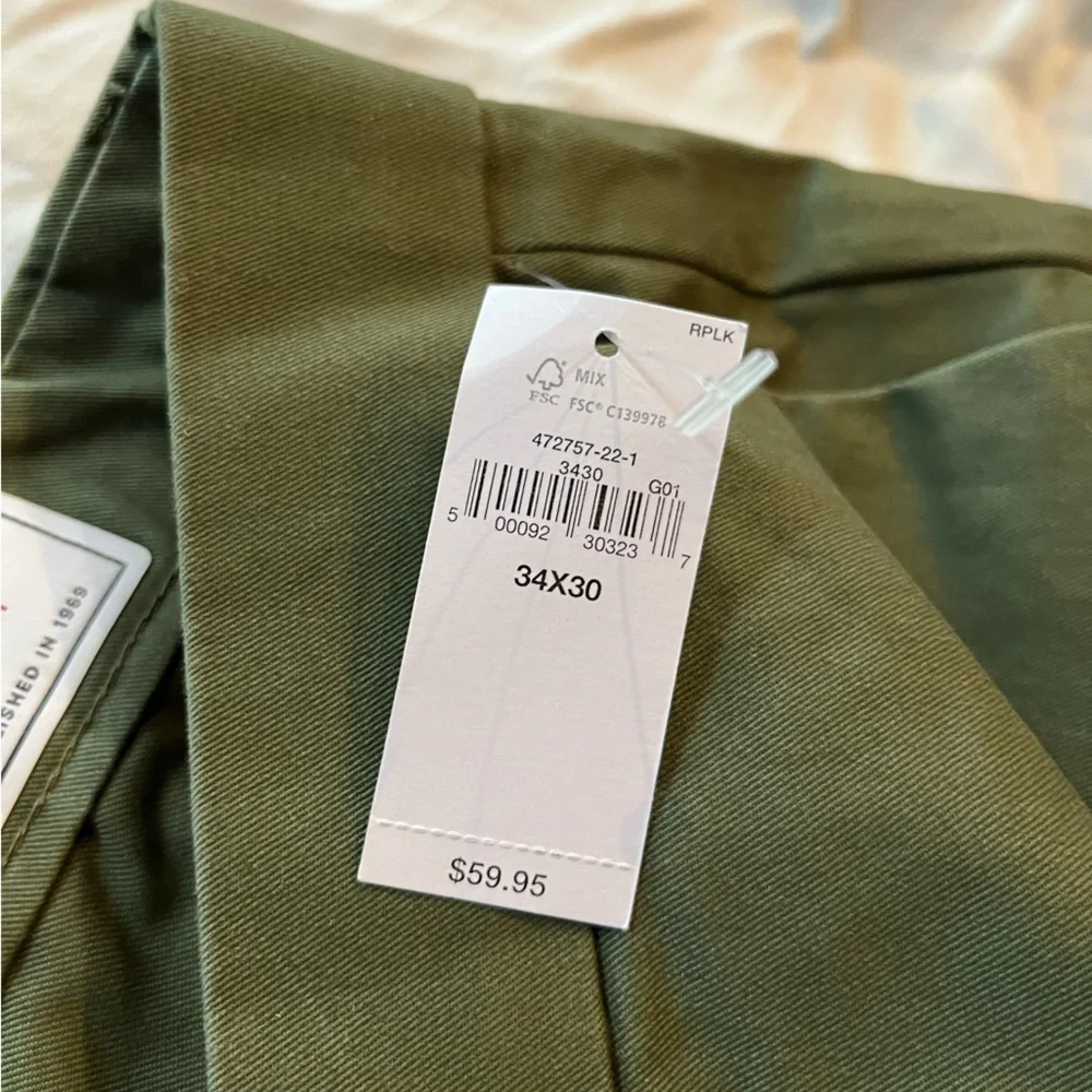 Gap green straight jeans - Picture 6 of 15